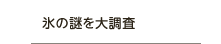 氷の謎を大調査