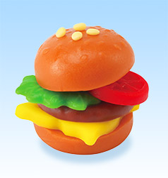 作品例　チーズバーガー